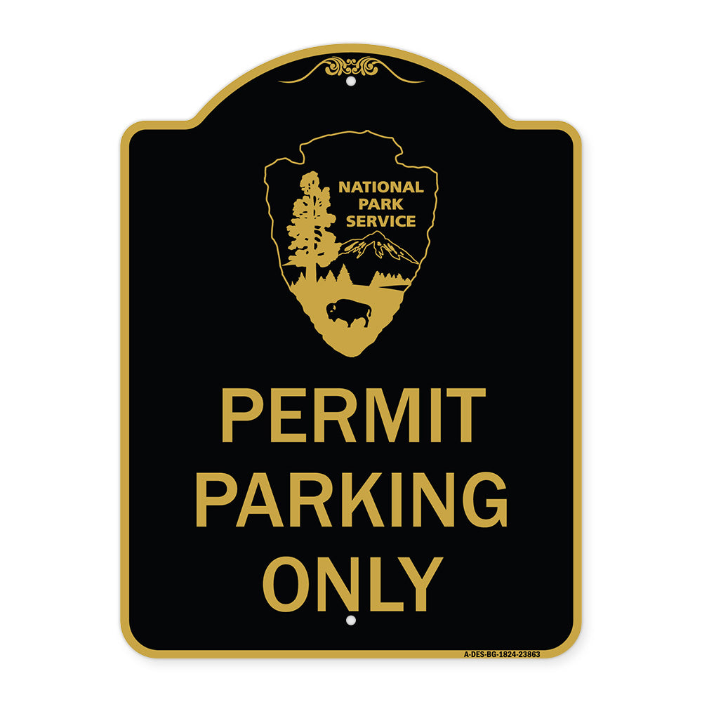 National Park Service - Permit Parking Only