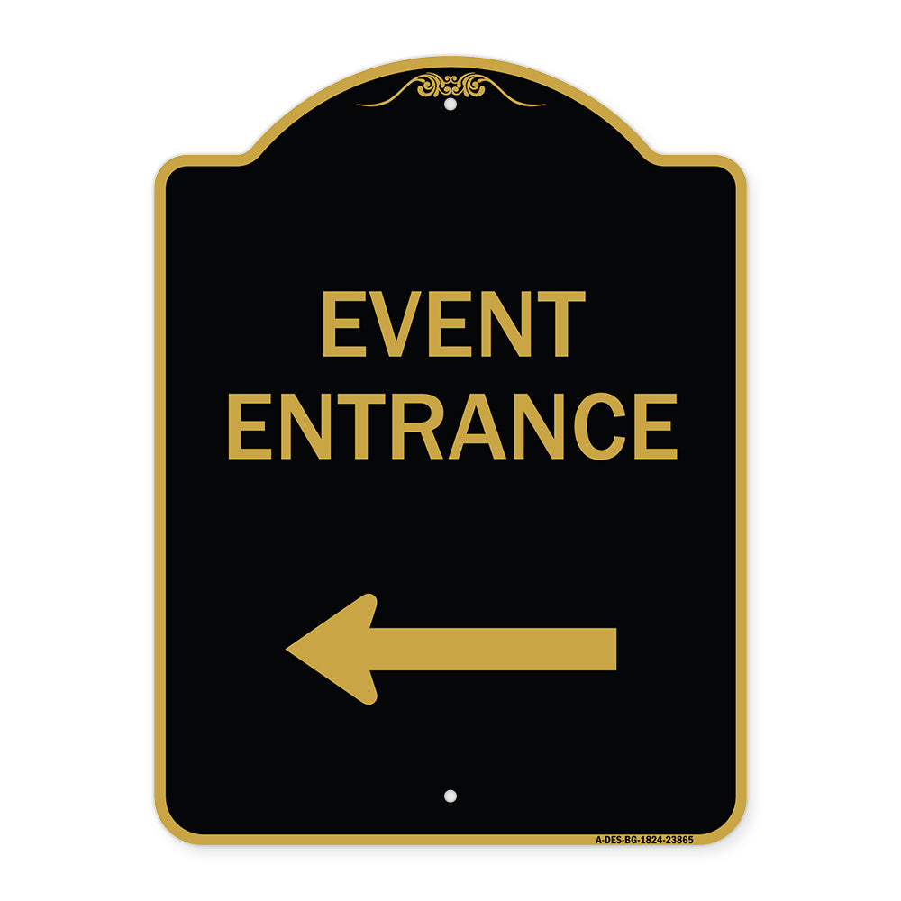 N Event Entrance (With Left Arrow)