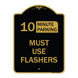Must Use Flashers (Choose Your Limit) Minute Parking