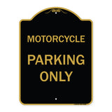 Motorcycle Parking Only