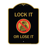 Lock It or Lose It (With Graphic)