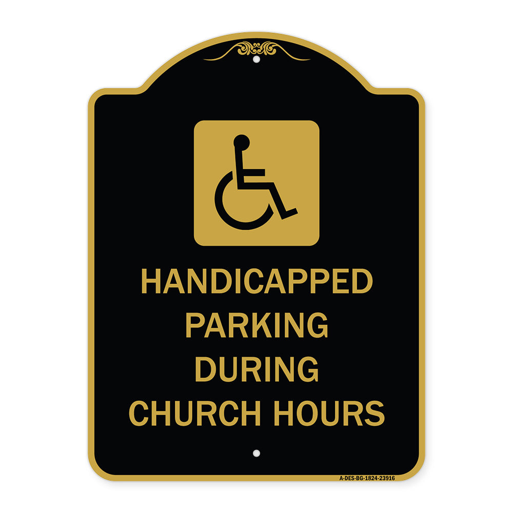 Handicapped Parking During Church Hours (With Graphic)