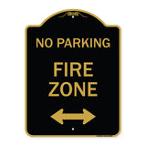 Fire Zone with Bidirectional Arrow