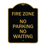 Fire Zone No Parking No Waiting