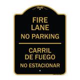 Fire Lane No Parking - Carril De Fuege No Esta Conar