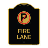 Fire Lane (No Parking Symbol)