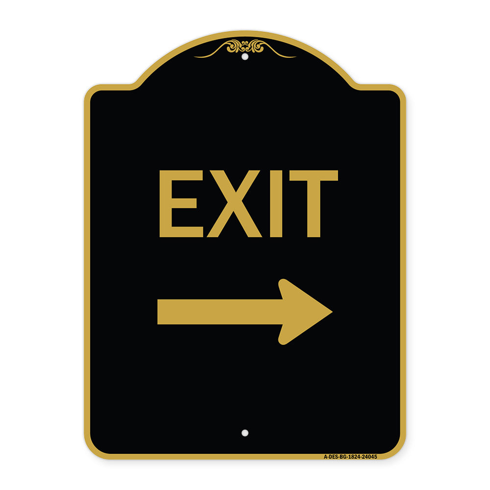Exit (With Right Arrow) 3