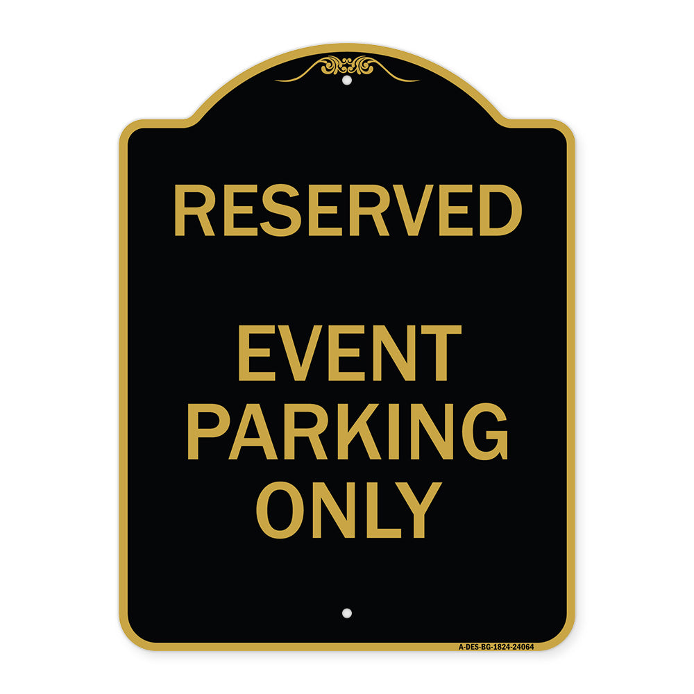 Event Parking Only