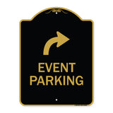 Event Parking Only (With Upper Right Arrow)