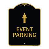 Event Parking Only (With Up Arrow)