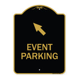 Event Parking (Up Left Arrow Symbol)
