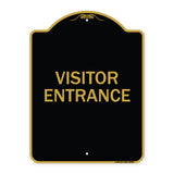 Entrance Sign Visitor Entrance