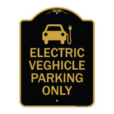 Electric Vehicle Parking Only (With Graphic)