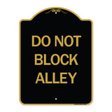 Do Not Block Alley