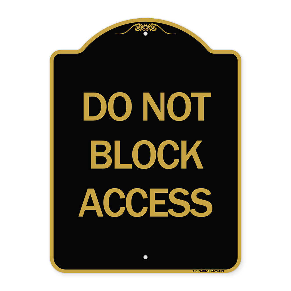 Do Not Block Access