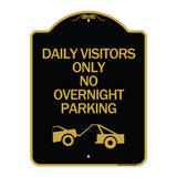 Day Visitors Only No Overnight Parking (With Graphic)