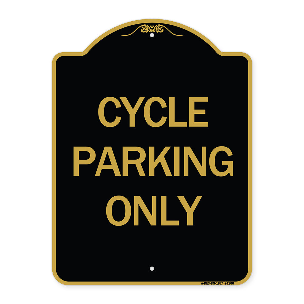 Cycle Parking Only