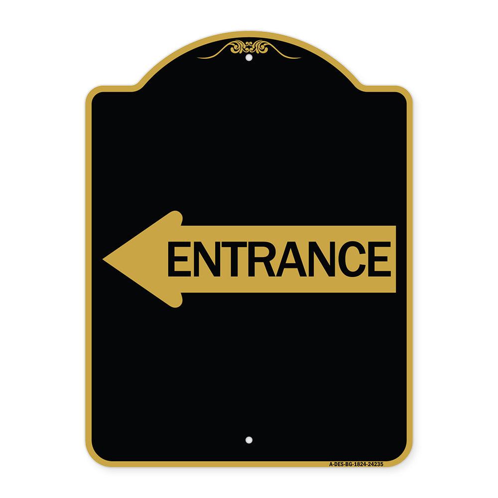Left Arrow Entrance
