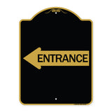 Left Arrow Entrance
