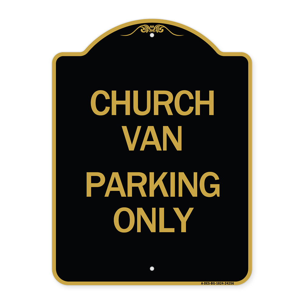 Church Van Parking Only