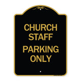 Church Staff Parking Only