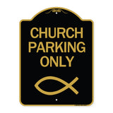 Church Parking Only (Symbol)