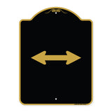 Bidirectional Arrow (Black)