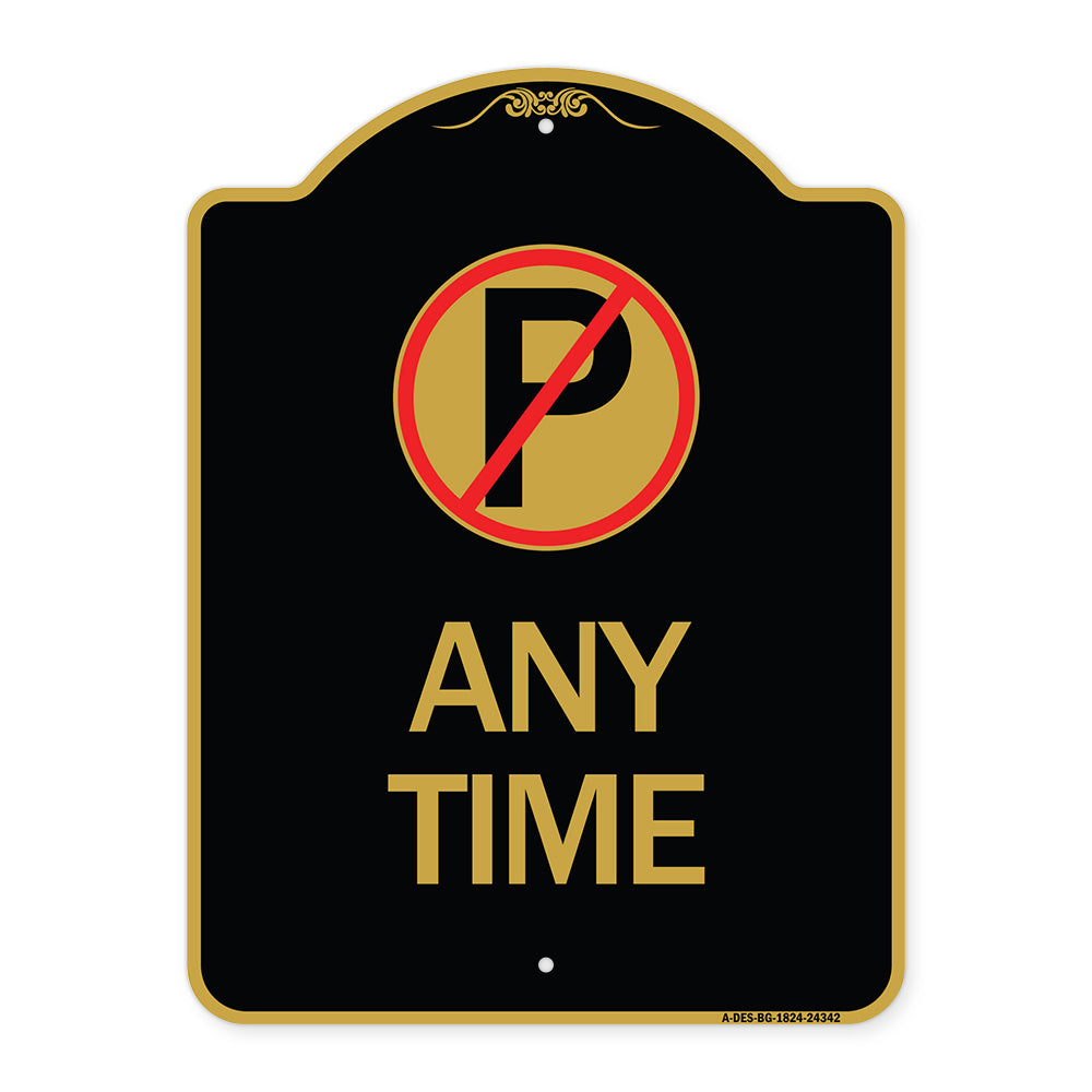 Anytime (No Parking Symbol)