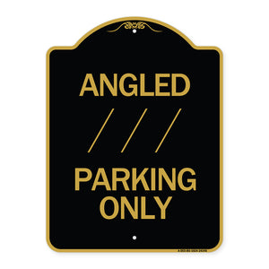 Angle Parking Only (With Bidirectional Arrow) 1