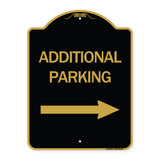 Additional Parking Sign (Right Arrow)