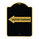 Visitor Parking (With Left Arrow)