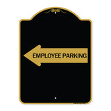 Employee Parking (With Left Arrow)