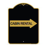Cabin Rental (With Right Arrow)