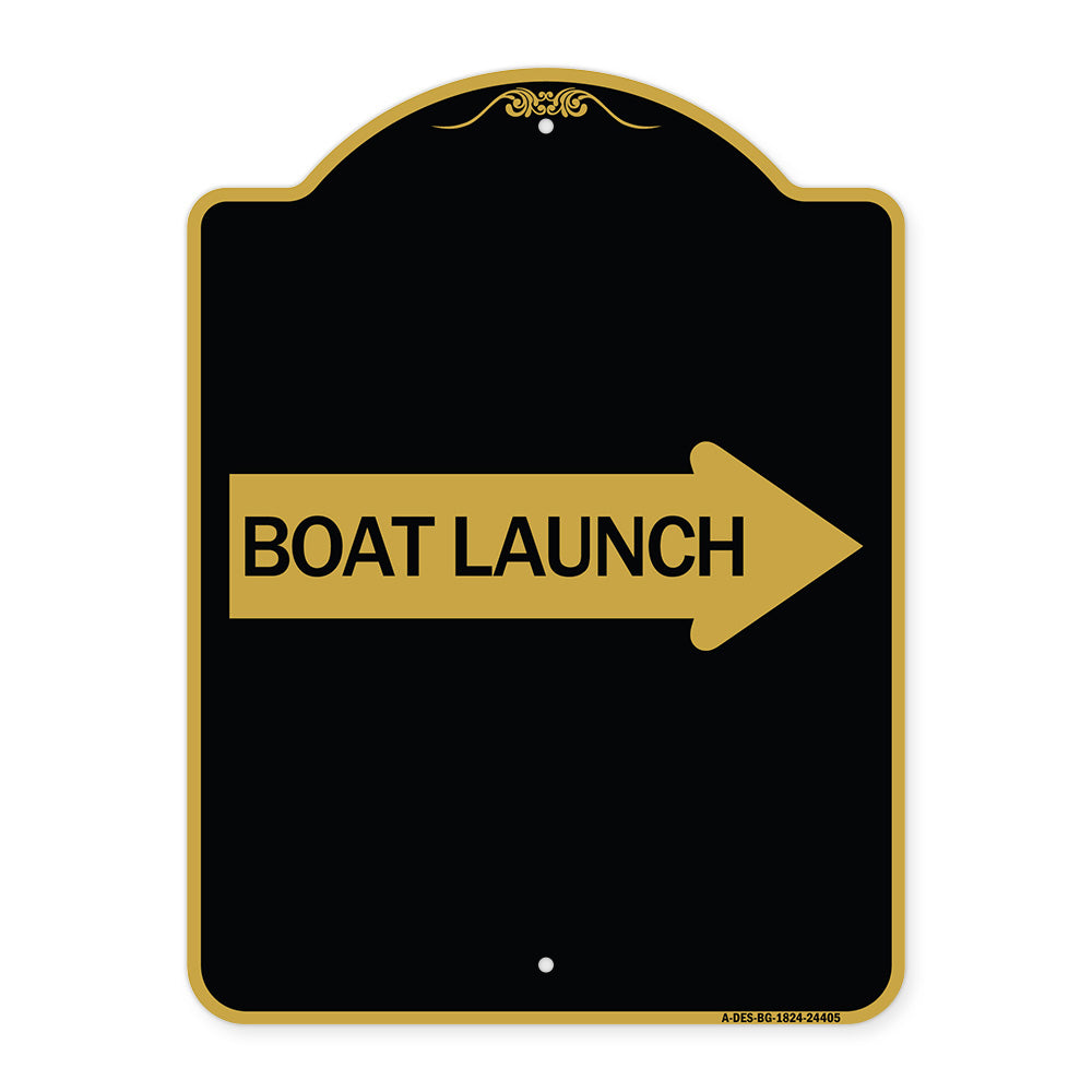 Boat Launch (With Right Arrow)