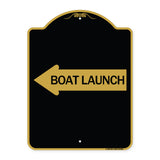 Boat Launch (With Left Arrow)