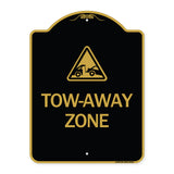 Tow-Away Zone with Graphic