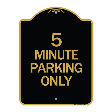 5 Minute Parking Only