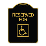 Reserved for (With Accessible Symbol)