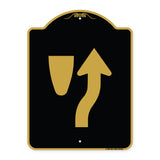 Beware of Curb Graphic