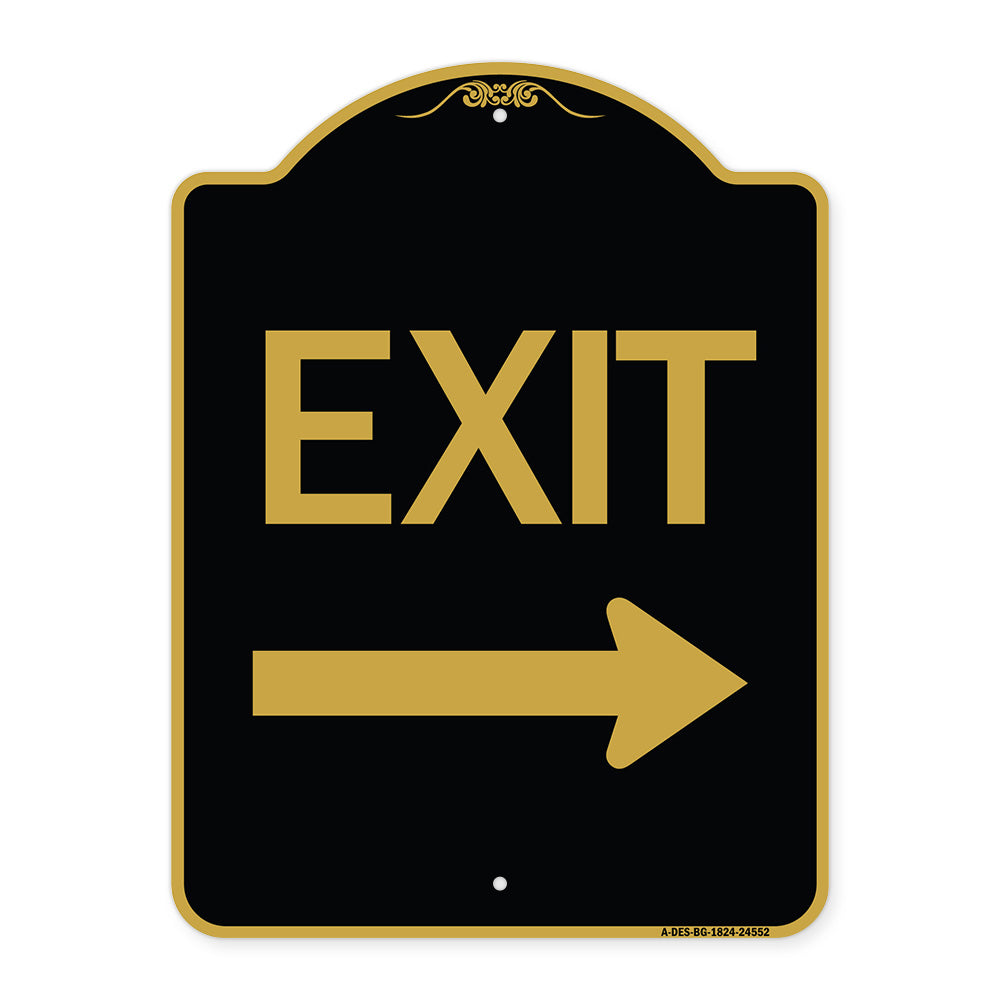 Exit with Right Arrow