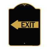 Exit (With Left Arrow)