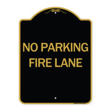 Pavement Stencil No Parking Fire Lane
