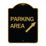 Parking Area (Up Right Arrow Symbol)