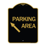 Parking Area (Up Left Arrow Symbol)