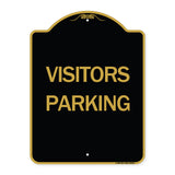 Parking Lot Sign Visitors Parking