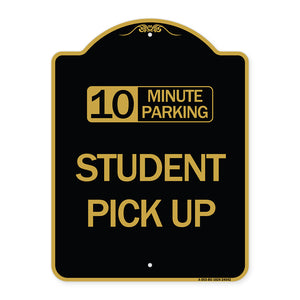 10 Minute Parking Student Pick Up