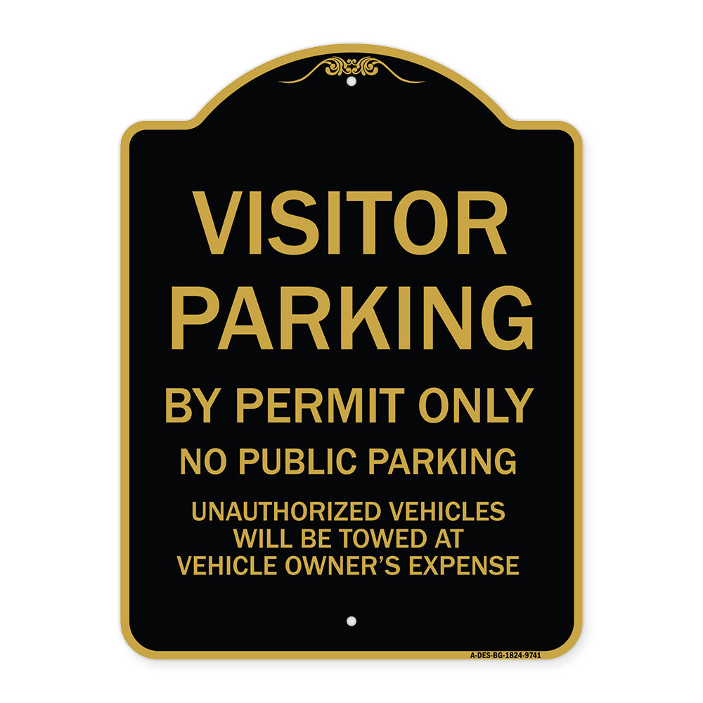 Visitor Parking By Permit Only, No Public Parking