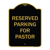 Reserved Parking For Pastor