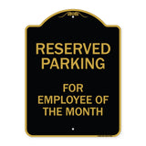Reserved Parking For Employee Of The Month