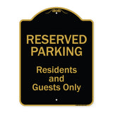 Reserved Parking - Residents And Guests Only